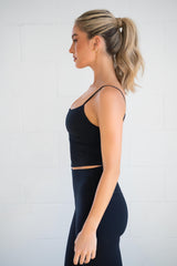 Sculpting Full Length Cami in Black